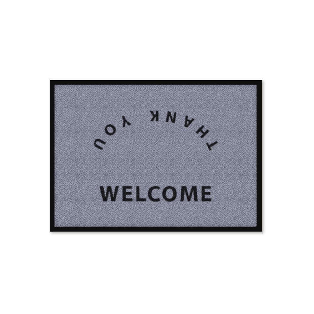 พรมเช็ดเท้าดักฝุ่น KLEEN-TEX WELCOME 60X85 ซม. สีเทา