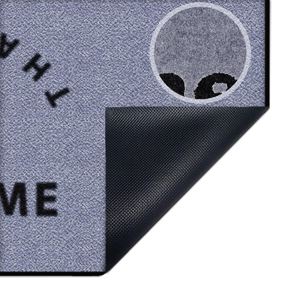 พรมเช็ดเท้าดักฝุ่น KLEEN-TEX WELCOME 60X85 ซม. สีเทา