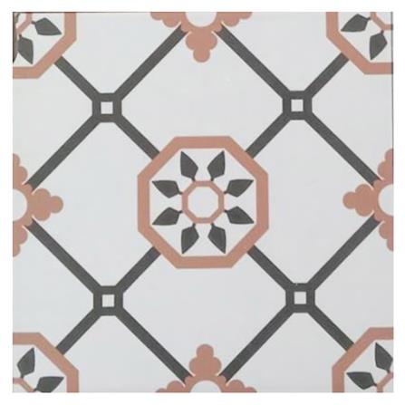 กระเบื้องพื้นพอร์ซเลน 20x20 ซม. TARA อัลม่าร์ ขาว A 1 ตร.ม._0