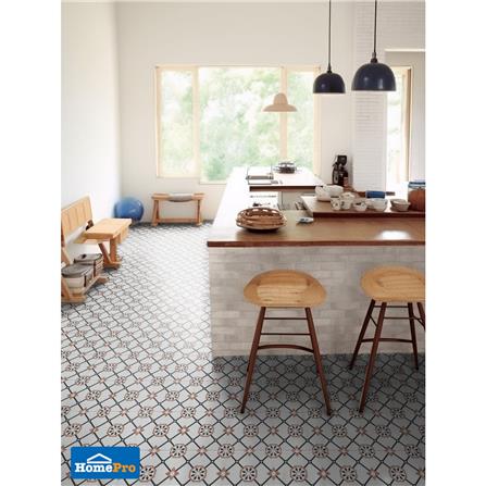 กระเบื้องพื้นพอร์ซเลน 20x20 ซม. TARA อัลม่าร์ ขาว A 1 ตร.ม._2