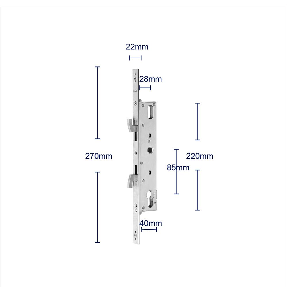 กลอนดิจิตอล ISON H-9903 BL สีดำ