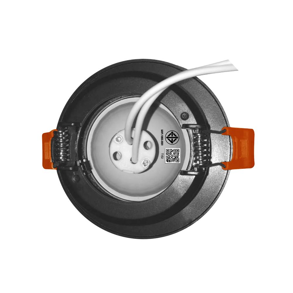 ดาวน์ไลท์ LED LAMPTAN MR16 FULL SET 3.5 นิ้ว 7 วัตต์ WARM WHITE สีดำ