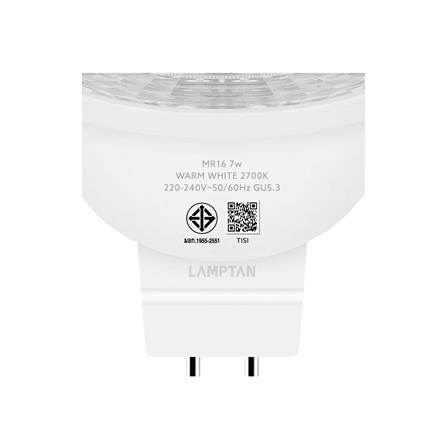 ดาวน์ไลท์ LED LAMPTAN MR16 FULL SET 3.5 นิ้ว 7 วัตต์ WARM WHITE สีดำ_9