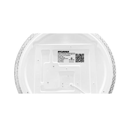 ไฟเพดาน LED SYLVANIA OVALO CRYSTAL PURE 15.55 นิ้ว 36 วัตต์ DAYLIGHT/COOL WHITE/WARM WHITE สีขาว_6