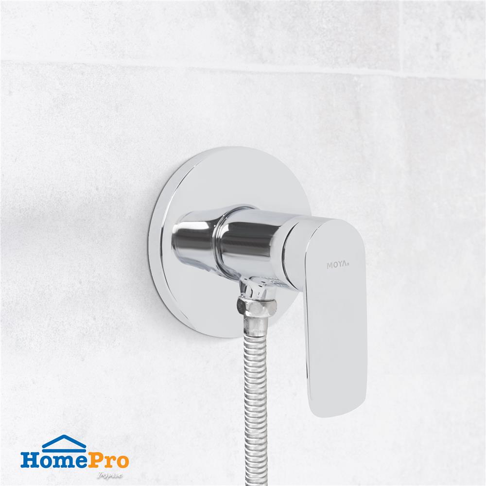 วาล์วฝักบัว 1 ทาง MOYA 832-4A สีโครม