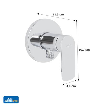 วาล์วฝักบัว 1 ทาง MOYA 832-4A สีโครม_6
