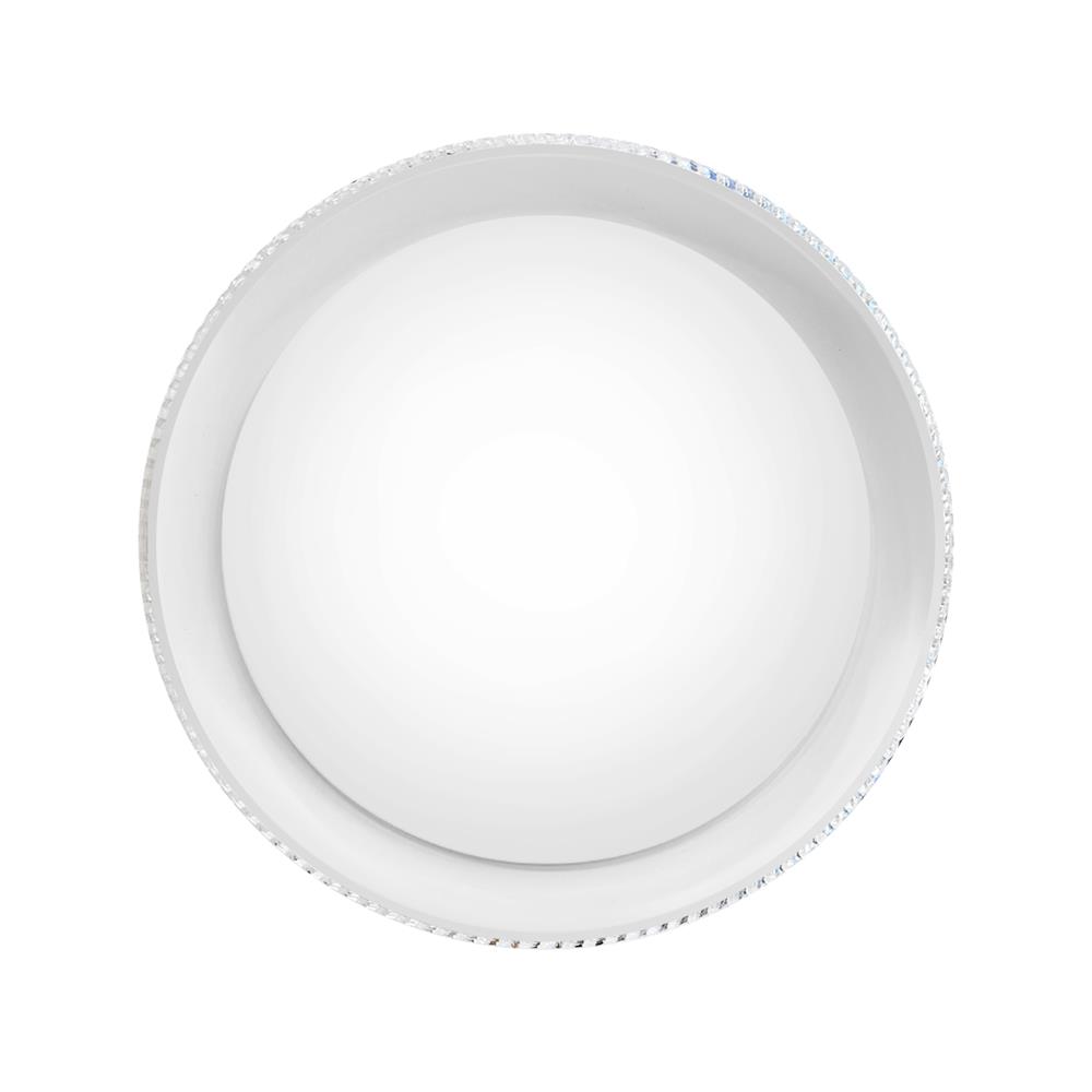 ไฟเพดาน LED SYLVANIA OVALO CRYSTAL MOON 15.35 นิ้ว 36 วัตต์ DAYLIGHT/COOL WHITE/WARM WHITE สีขาว_0