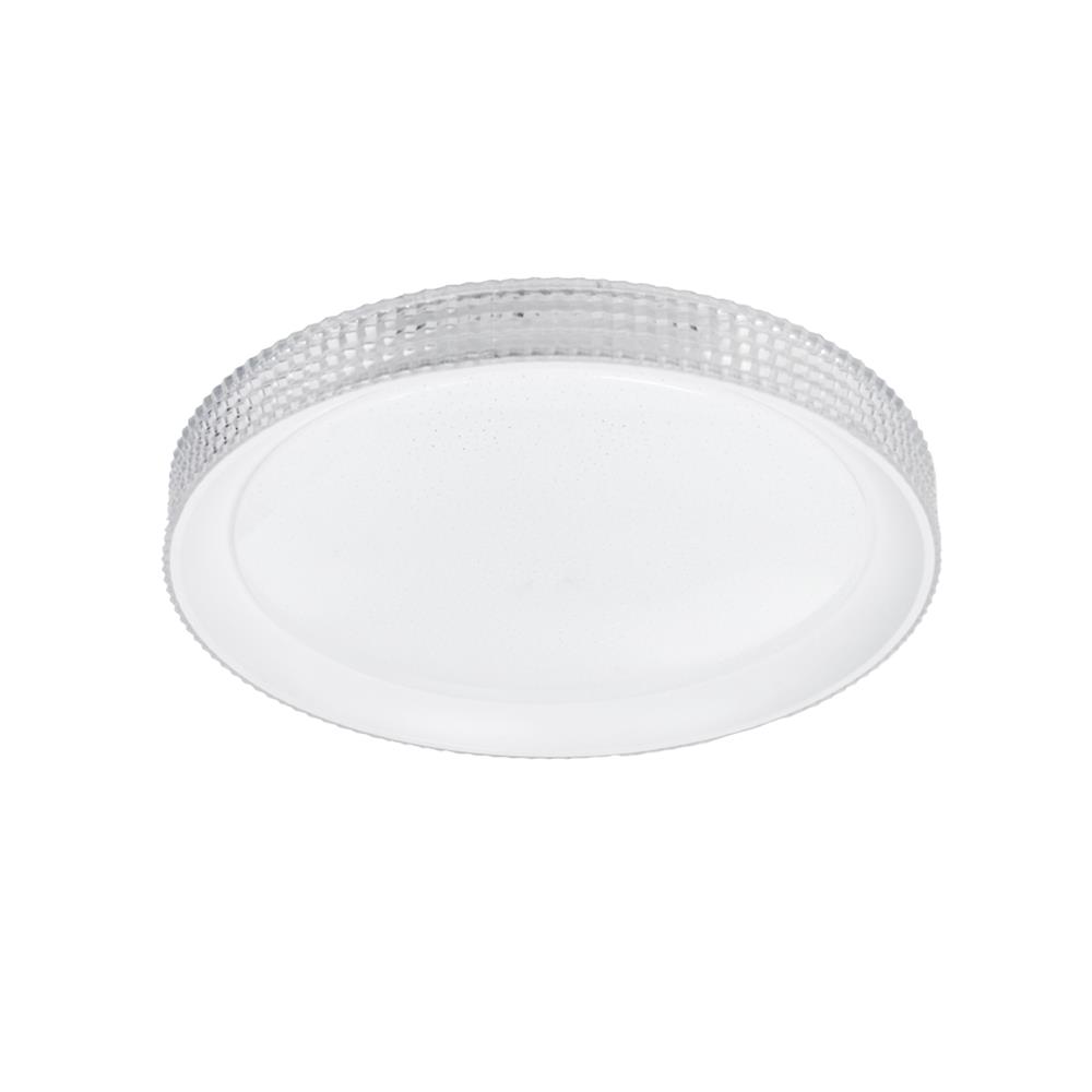 ไฟเพดาน LED SYLVANIA OVALO CRYSTAL MOON 15.35 นิ้ว 36 วัตต์ DAYLIGHT/COOL WHITE/WARM WHITE สีขาว