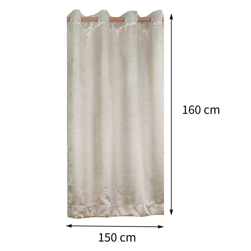 ผ้าม่าน EYELET HOME LIVING STYLE MARTIN UV 150X160 ซม. สีครีม