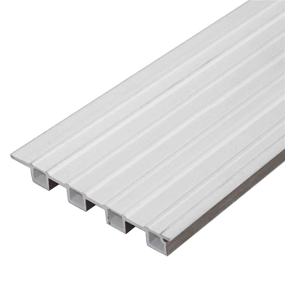 แผ่นผนัง PVC CROBERN PVC01 15.2X1.8X240 ซม. สีวอลนัท