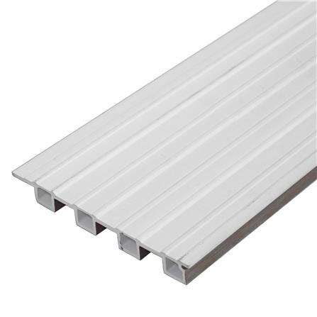 แผ่นผนัง PVC CROBERN PVC01 15.2X1.8X240 ซม. สีวอลนัท_1