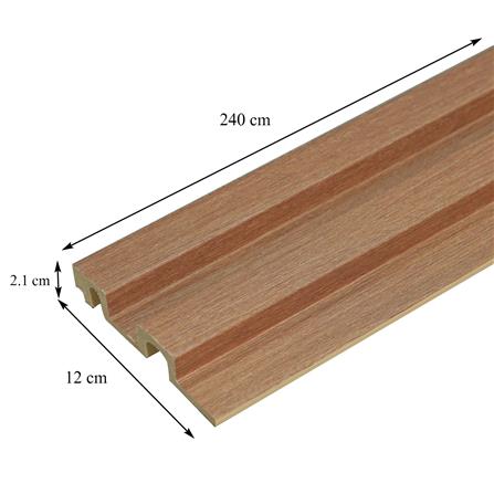 แผ่นผนัง PS CROBERN 1047-708T 12X2.1X240 ซม. สีวอลนัท_6