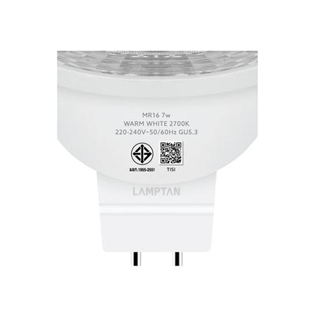 ดาวน์ไลท์ LED LAMPTAN MR16 FULL SET 3.5 นิ้ว 7 วัตต์ WARM WHITE สีขาว_9