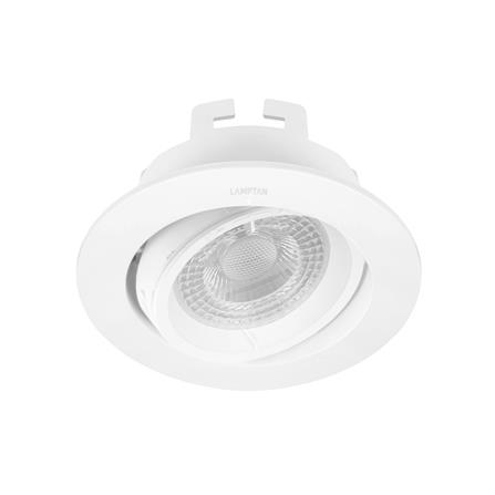 ดาวน์ไลท์ LED LAMPTAN MR16 FULL SET 3.5 นิ้ว 7 วัตต์ WARM WHITE สีขาว_1
