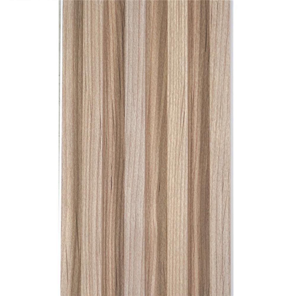 แผ่นผนัง PVC CROBERN PVC02 15.2X1.8X240 ซม. สีไวท์โอ๊ค