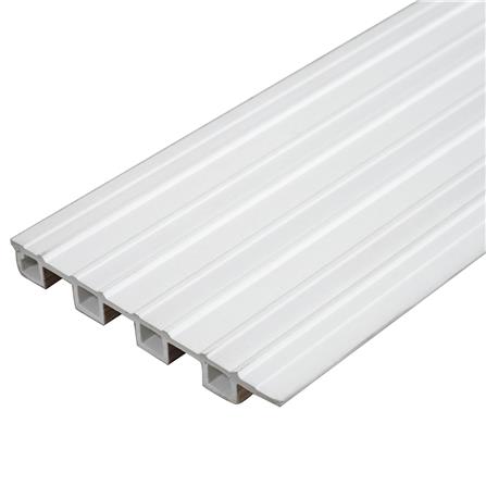 แผ่นผนัง PVC CROBERN PVC02 15.2X1.8X240 ซม. สีไวท์โอ๊ค_1