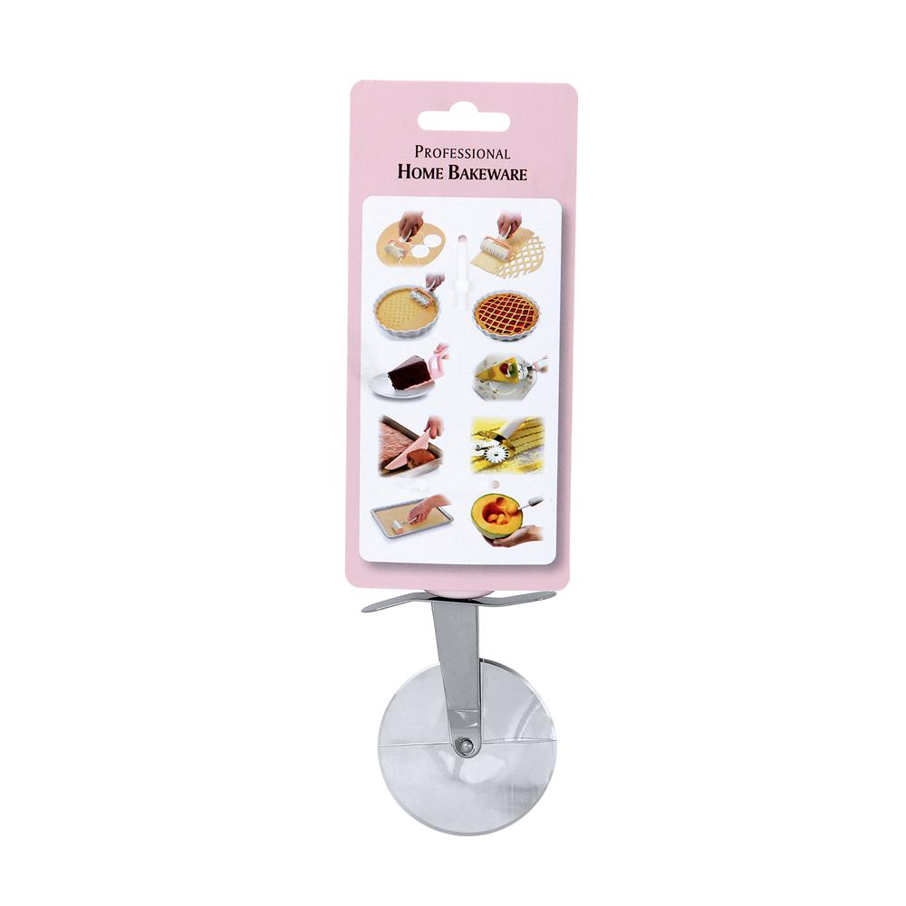 ที่ตัดพิซซ่าสเตนเลส PENGUIN KSA33 สีชมพู