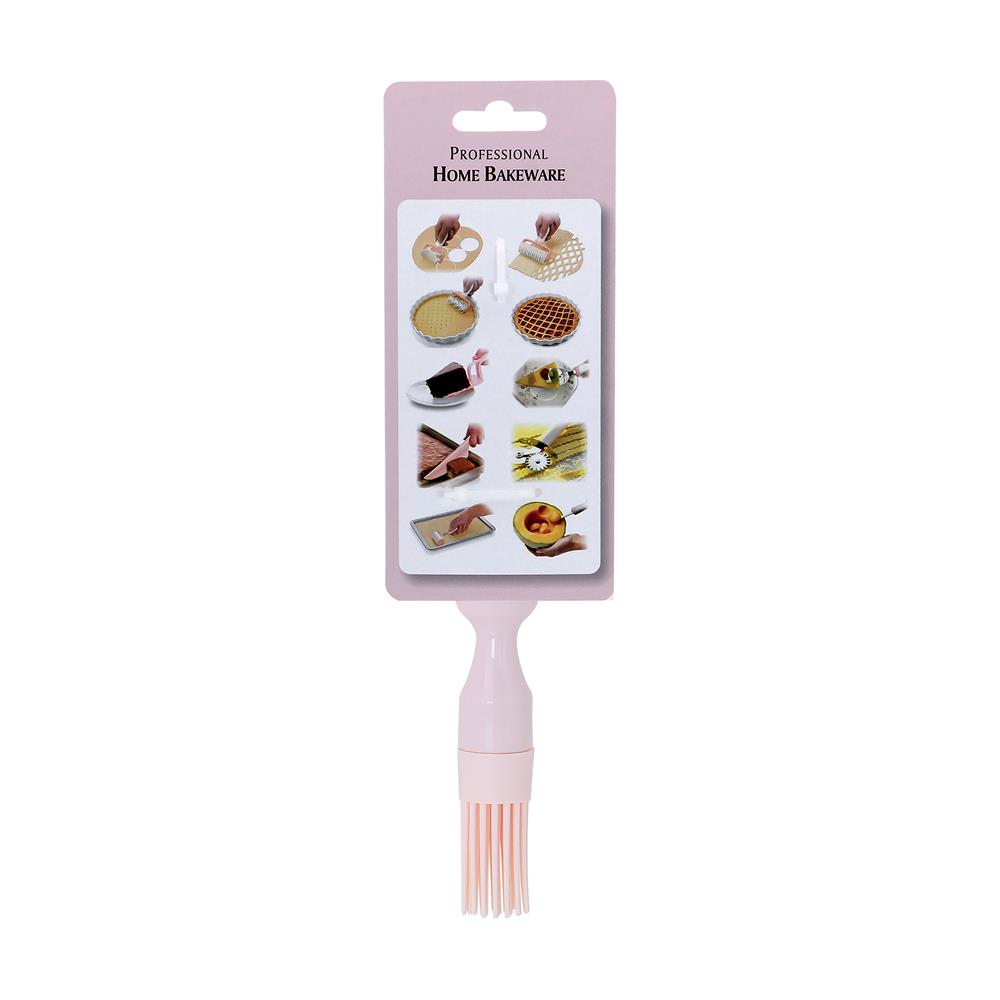 แปรงซิลิโคนกลม PENGUIN KSA15 สีชมพู