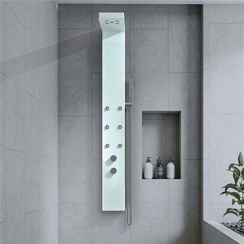 ชุดผนังอาบน้ำ I-SPA I-GEN-M-W  สีขาว