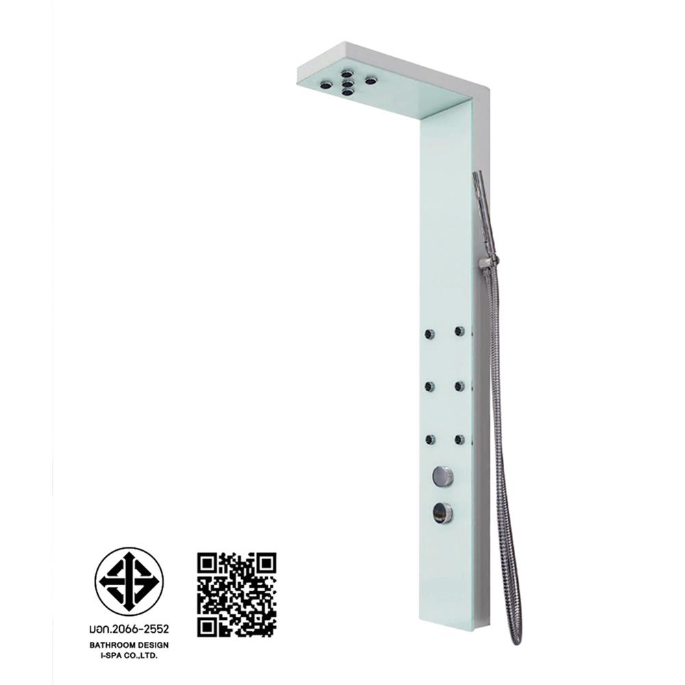 ชุดผนังอาบน้ำ I-SPA I-GEN-M-W  สีขาว