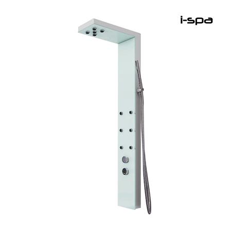 ชุดผนังอาบน้ำ I-SPA I-GEN-M-W  สีขาว