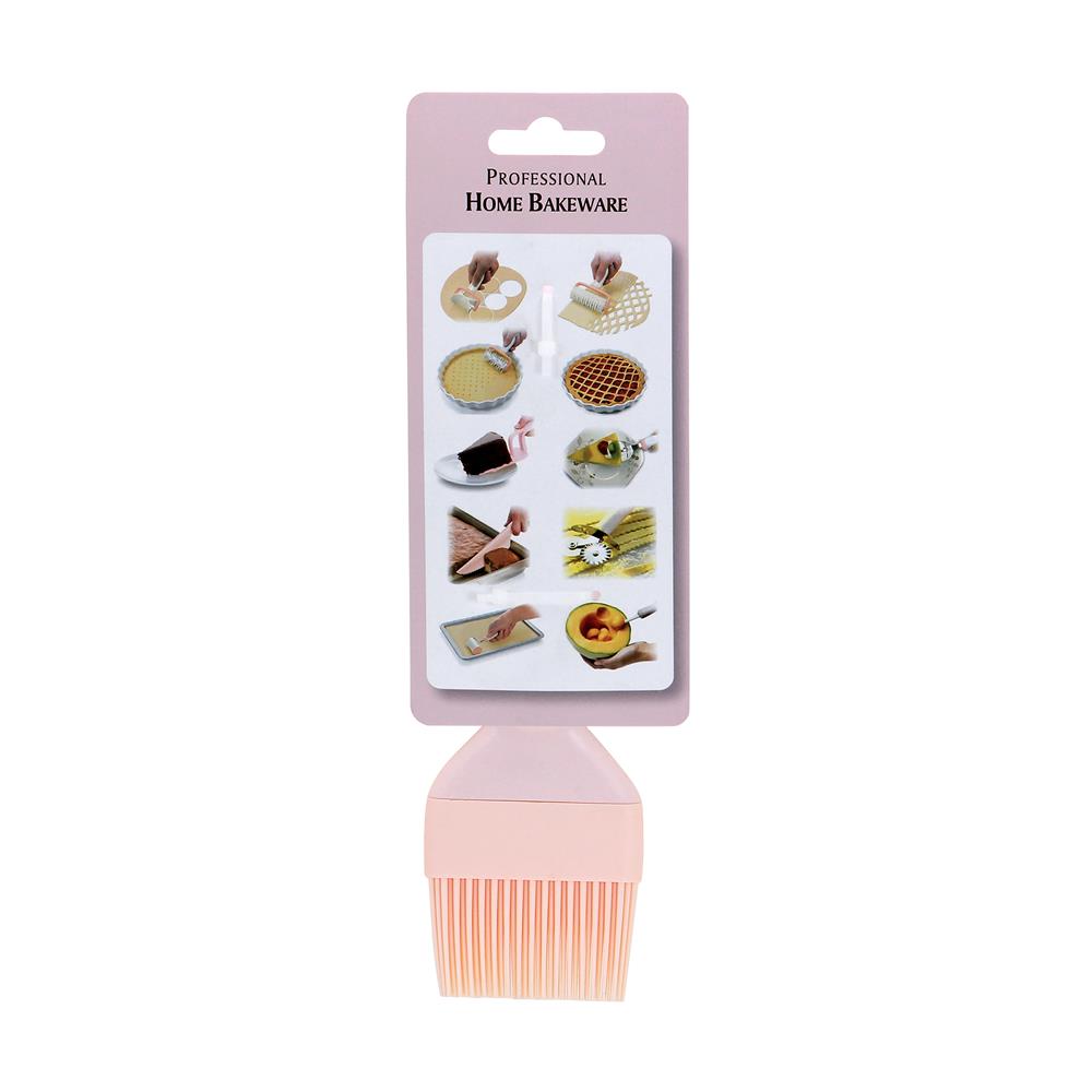 แปรงซิลิโคนเหลี่ยม PENGUIN KSA30 สีชมพู