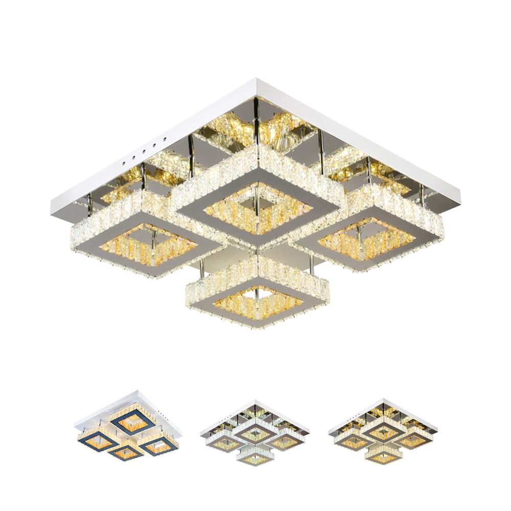 ไฟถาด LED LUMAX 01-A0205 64 วัตต์ DAYLIGHT/COOL WHITE/WARM WHITE สีเงิน 1 หัว