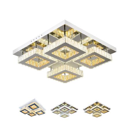 ไฟถาด LED LUMAX 01-A0205 64 วัตต์ DAYLIGHT/COOL WHITE/WARM WHITE สีเงิน 1 หัว_0