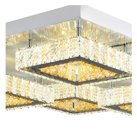 ไฟถาด LED LUMAX 01-A0205 64 วัตต์ DAYLIGHT/COOL WHITE/WARM WHITE สีเงิน 1 หัว_1