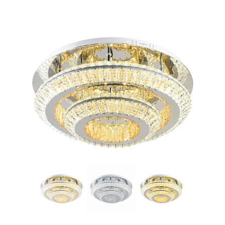 ไฟถาด LED LUMAX 01-A0203 42 วัตต์  DAYLIGHT/COOL WHITE/WARM WHITE สีเงิน 1 หัว