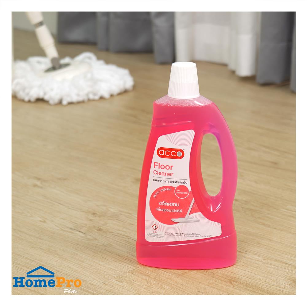 น้ำยาทำความสะอาดพื้นฆ่าเชื้อ ACCO 900 มล. PINK FLORAL
