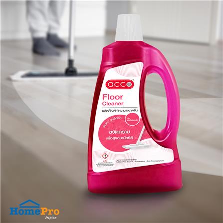 น้ำยาทำความสะอาดพื้นฆ่าเชื้อ ACCO 900 มล. PINK FLORAL_3