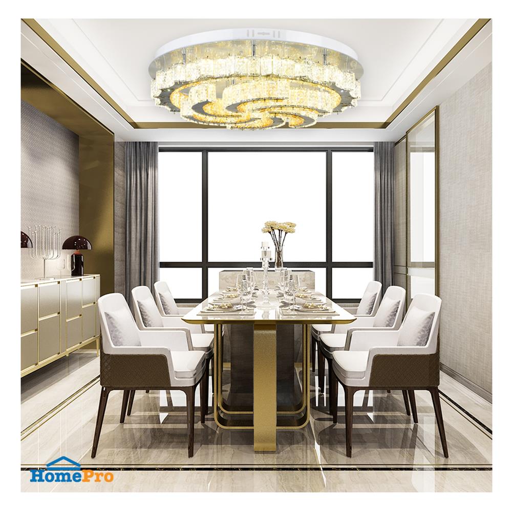 ไฟถาด LED LUMAX 01-A0204 64 วัตต์  DAYLIGHT/COOL WHITE/WARM WHITE สีเงิน 1 หัว