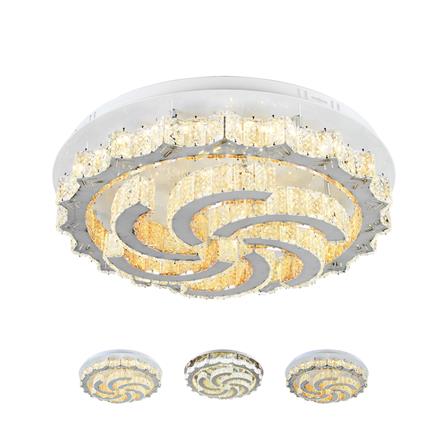 ไฟถาด LED LUMAX 01-A0204 64 วัตต์  DAYLIGHT/COOL WHITE/WARM WHITE สีเงิน 1 หัว_0
