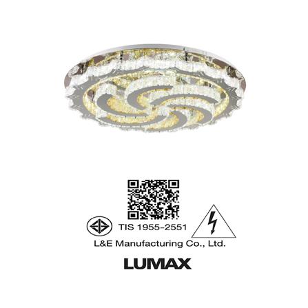 ไฟถาด LED LUMAX 01-A0204 64 วัตต์  DAYLIGHT/COOL WHITE/WARM WHITE สีเงิน 1 หัว_4