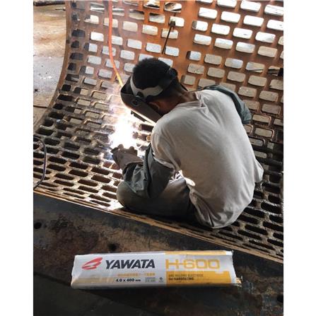ลวดเชื่อมพอกผิวแข็ง YAWATA H-600 4.0X400 มม. 5 กก._1