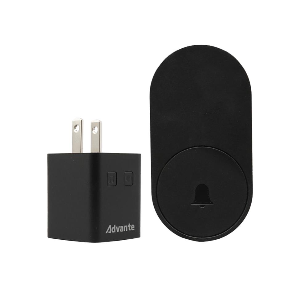 กระดิ่งไร้สายแบบเสียบปลั๊ก ADVANTE MINI G-316B สีดำ_1