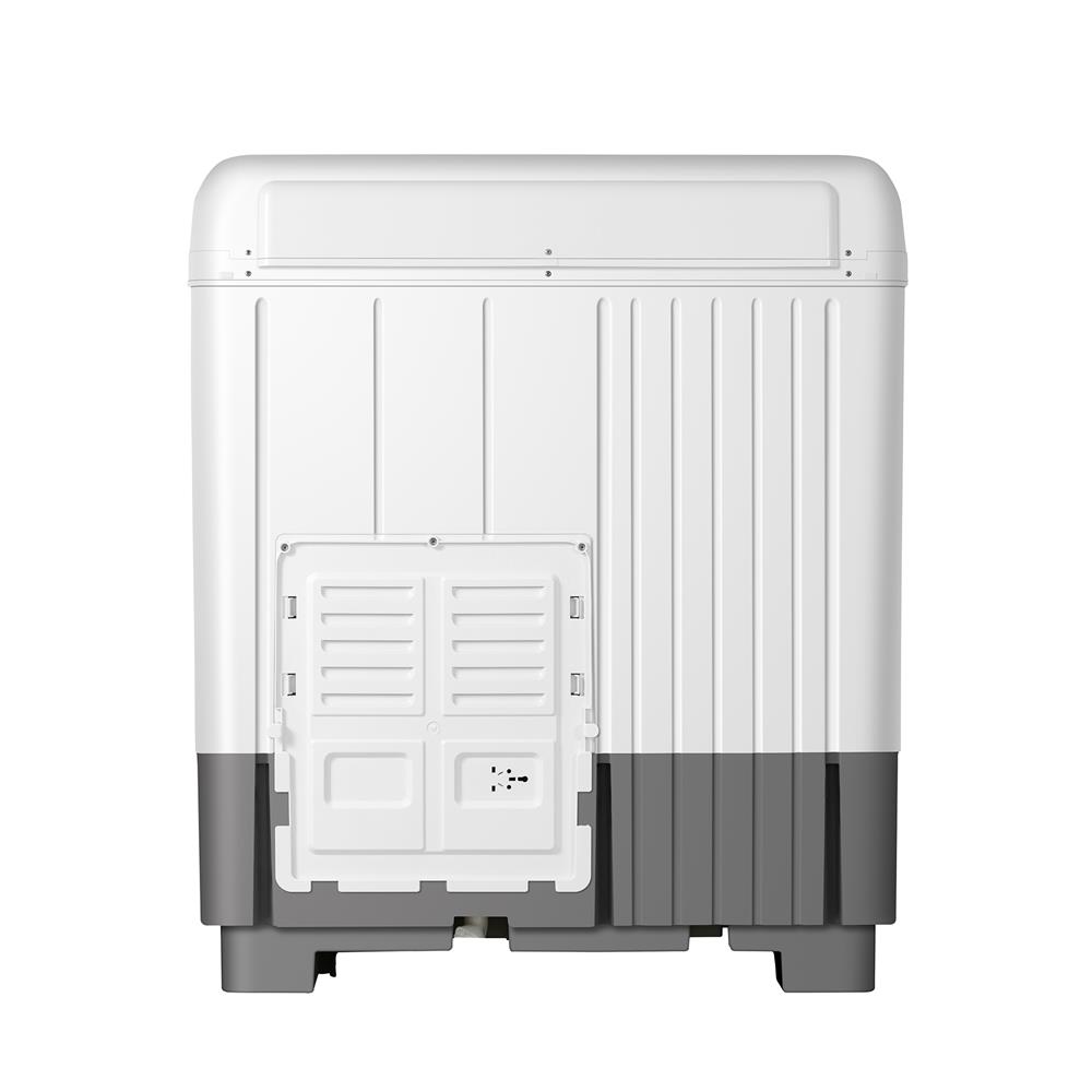 เครื่องซักผ้า 2 ถัง TCL WT089FTTG 8 กก. สีขาวเทา