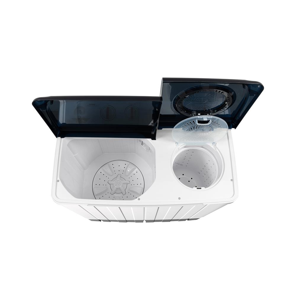 เครื่องซักผ้า 2 ถัง TCL WT089FTTG 8 กก. สีขาวเทา