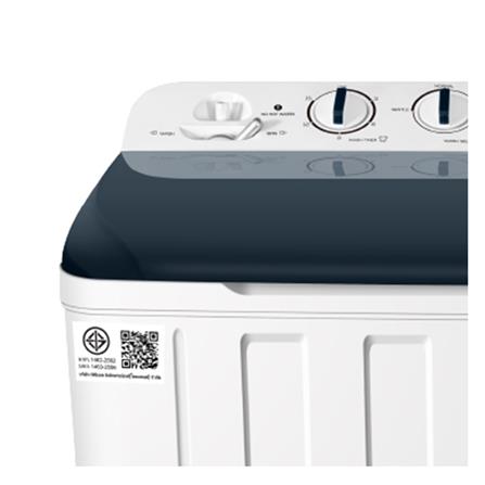 เครื่องซักผ้า 2 ถัง TCL WT089FTTG 8 กก. สีขาวเทา_8