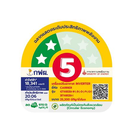 แอร์ผนัง CARRIER 42TVAB028AGI 25200 บีทียู อินเวอร์เตอร์_5