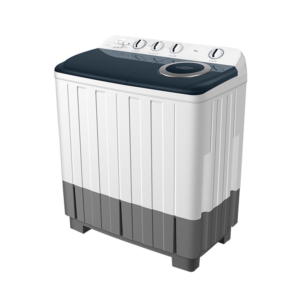 เครื่องซักผ้า 2 ถัง TCL WT149FTTG 14 กก. สีขาวเทา