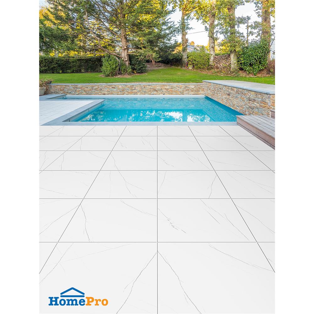 กระเบื้องพื้นพอร์ซเลน 60x60 ซม. CERGRES เอวีร่า ขาว A 1.44 ตร.ม.