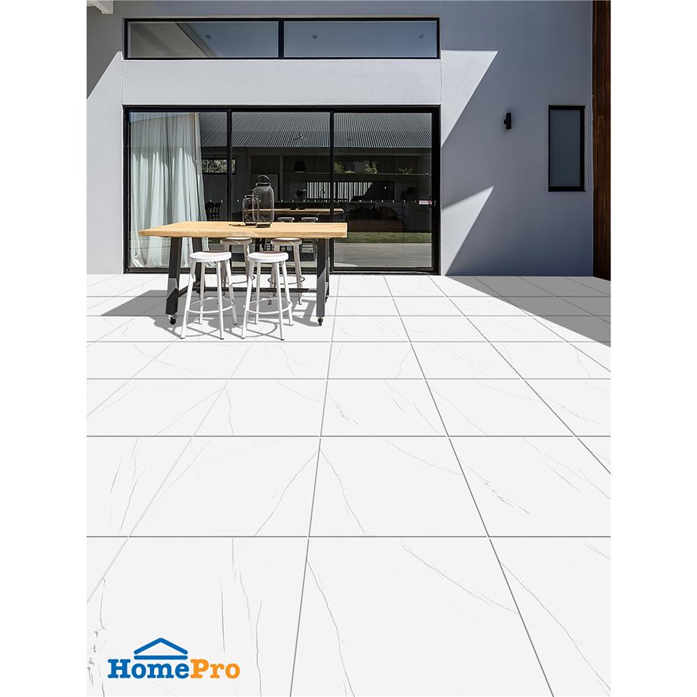 กระเบื้องพื้นพอร์ซเลน 60x60 ซม. CERGRES เอวีร่า ขาว A 1.44 ตร.ม.