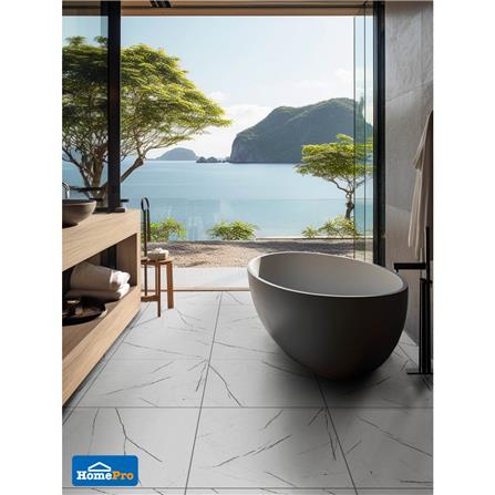 กระเบื้องพื้นพอร์ซเลน 60x60 ซม. CERGRES เอวีร่า ขาว A 1.44 ตร.ม._5