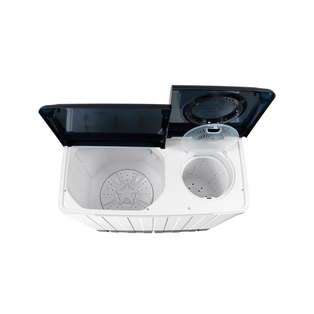 เครื่องซักผ้า 2 ถัง TCL WT099FTTG 9 กก. สีขาวเทา