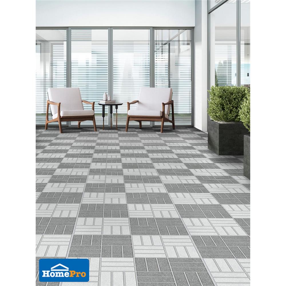 กระเบื้องพื้น 16x16 นิ้ว ภูผา มั่นคง เทา A 0.96 ตร.ม.