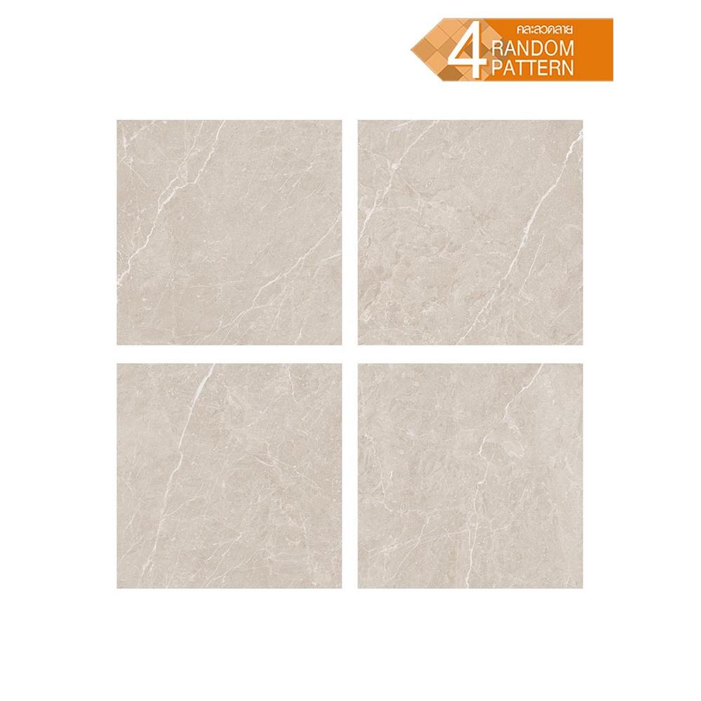 กระเบื้องพื้นพอร์ซเลน 60x60 ซม. CERGRES โฟทีก้า โบน A 1.44 ตร.ม.