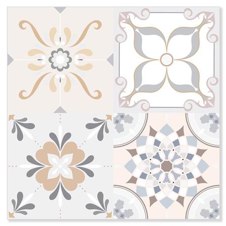 กระเบื้องพื้น 16x16 นิ้ว DURAGRES ฮันโจ คัลเลอร์ฟูล A 0.96 ตร.ม._0