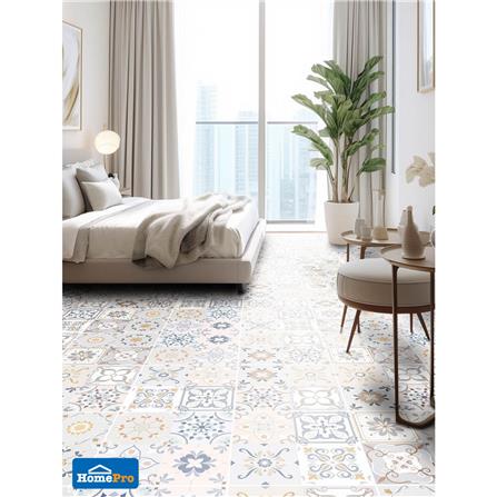 กระเบื้องพื้น 16x16 นิ้ว DURAGRES ฮันโจ คัลเลอร์ฟูล A 0.96 ตร.ม._4